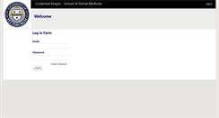 Desktop Screenshot of credentialkeeper.com